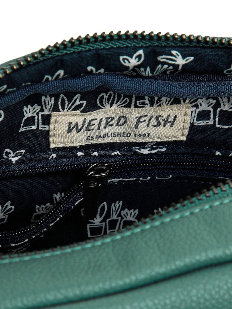 Weird Fish Green Dion Cross-Body Bag - Image 6 of 6 Weird Fish Green Dion Cross-Body Bag - Image 6 of 6