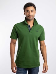 Verde bosque - Polo de algodón piqué Miles de Weird Fish - Imagen 1 de 6