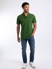 Verde bosque - Polo de algodón piqué Miles de Weird Fish - Imagen 4 de 6
