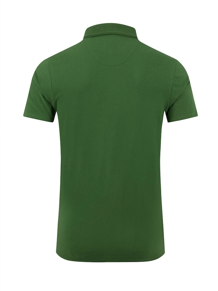 Verde bosque - Polo de algodón piqué Miles de Weird Fish - Imagen 6 de 6
