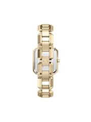 Armani Exchange Gold Three Hand Stainless Steel Watch and Necklace Set - Image 3 of 9