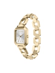 Armani Exchange Gold Three Hand Stainless Steel Watch and Necklace Set - Image 7 of 9