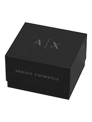 Armani Exchange Gold Three Hand Stainless Steel Watch and Necklace Set - Image 9 of 9