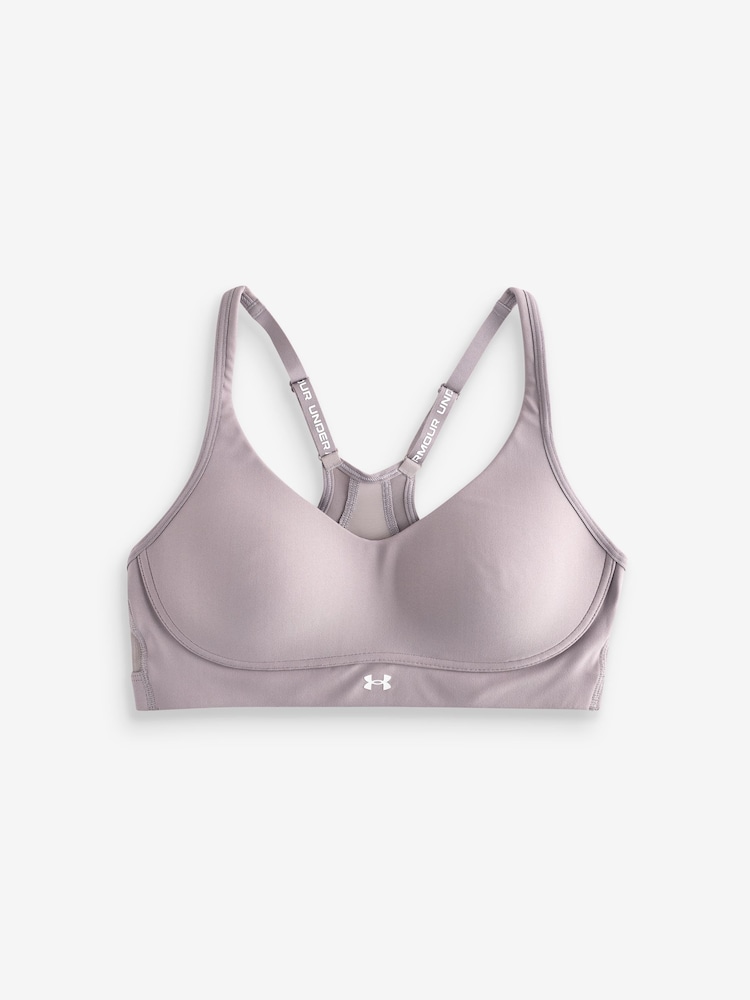 Under Armour Grey Grey Infinity Low Support Bra - Image 10 of 10
