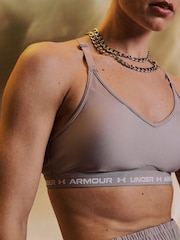 Under Armour Grey Grey Infinity Low Support Bra - Image 7 of 10