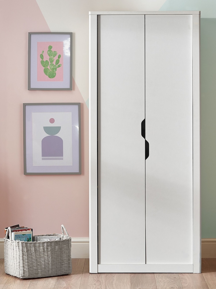 White Compton Kids Wardrobe - Image 1 of 6