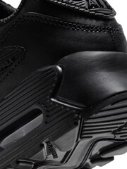 Черный - Nike Air Max 90 Junior Trainers - Image 7 of 8