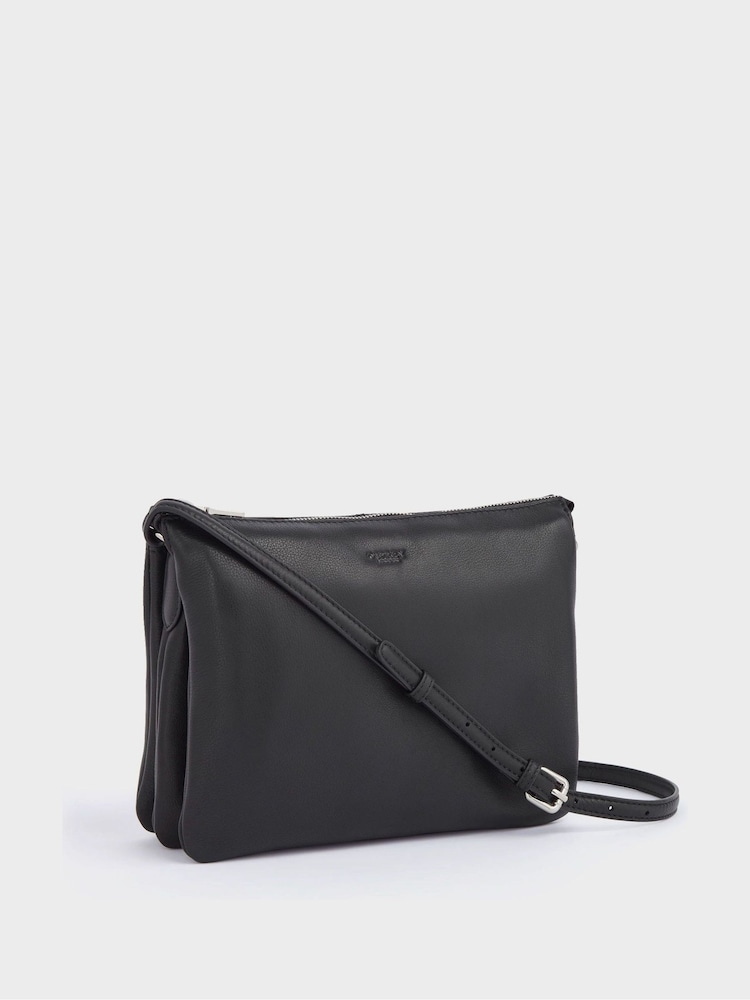 OSPREY LONDON Large Kelso Leather Cross-Body Bag - Image 1 of 6