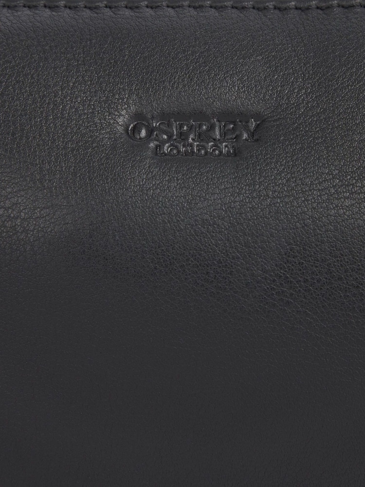 OSPREY LONDON Large Kelso Leather Cross-Body Bag - Image 6 of 6