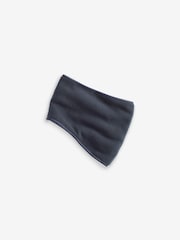 Navy Charcoal Reversible Fleece Snood (3-16yrs) - Image 2 of 2
