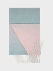 Osprey London Pink Skye Cashmere Scarf - Image 4 of 7
