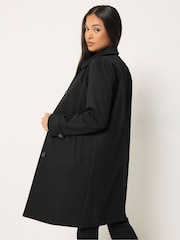 M&Co Black Petite Button Single Breasted Lined Jacket - Image 3 of 6