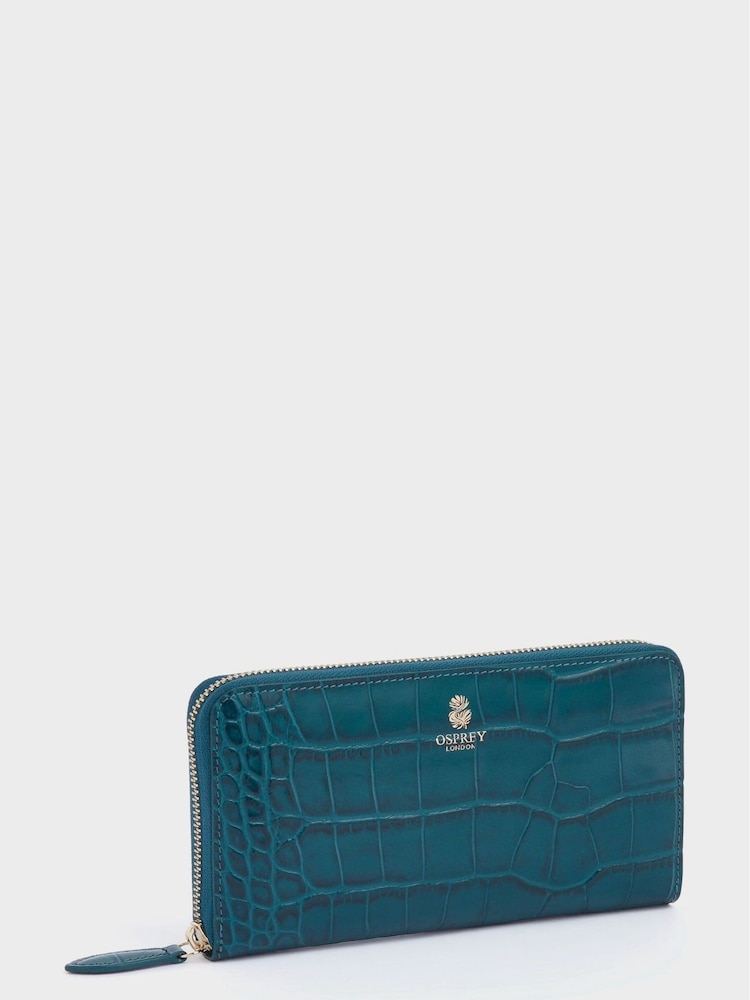 OSPREY LONDON Wentworth Italian Leather Large Zip Purse - Image 2 of 5