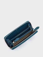 OSPREY LONDON Wentworth Italian Leather Large Zip Purse - Image 4 of 5
