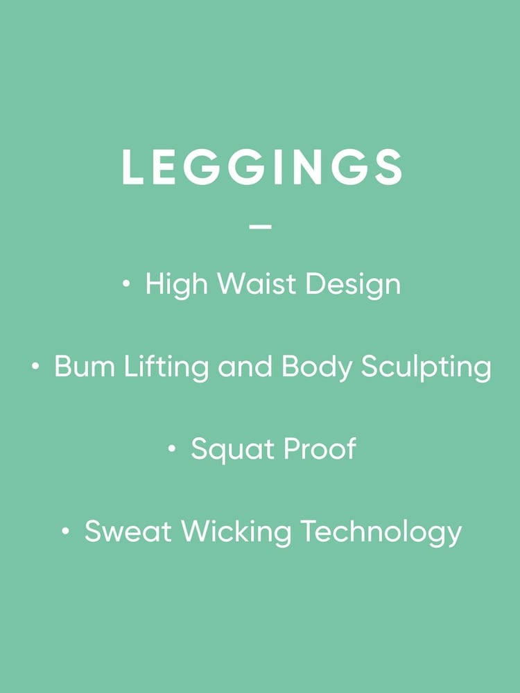 Zwart - Vormgevende halflange Dry Tech legging met hoge taille en buikcorrectie - Image 4 of 7