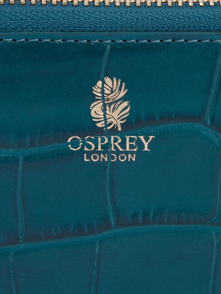 OSPREY LONDON Wentworth Italian Leather Medium Zip Purse - Image 6 of 6
