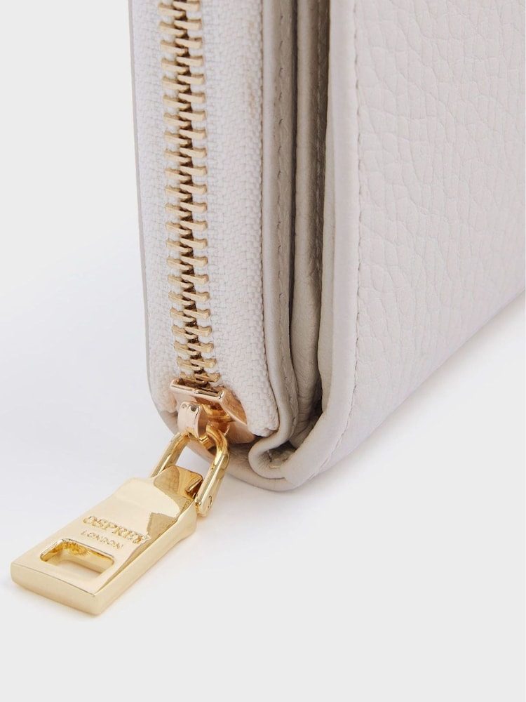OSPREY LONDON Carla Leather RFID Zip-Round Purse - Image 5 of 5