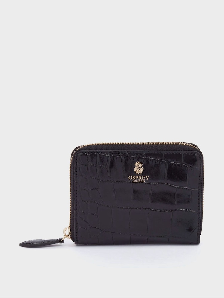 OSPREY LONDON Wentworth Italian Leather Medium Zip Purse - Image 2 of 6