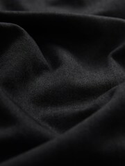 Black Cosy Denim Joggers - Image 6 of 6