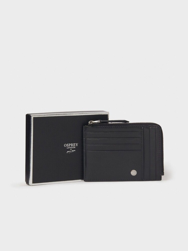 Osprey London Business Class Zip Card Holder - Image 1 of 5 Osprey London Business Class Zip Card Holder - Image 1 of 5