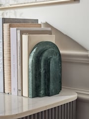 Green Marble Bookend Ornament - Image 1 of 4