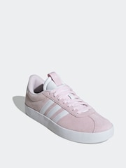 adidas Pink VL Court 3.0 Trainers - Image 3 of 8