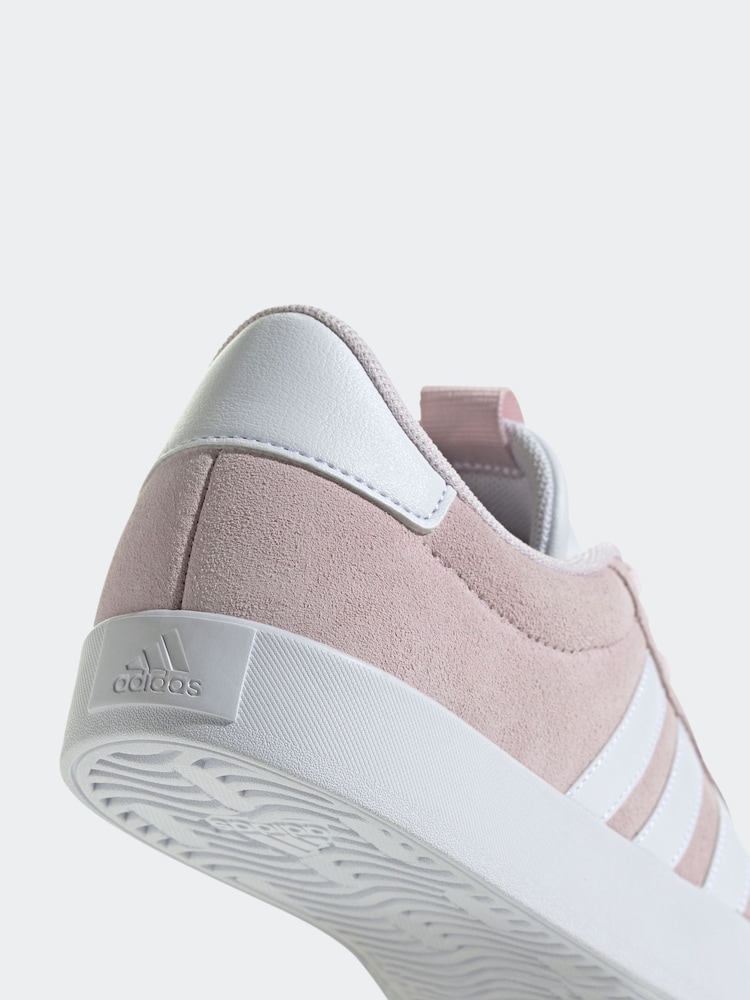 adidas Pink VL Court 3.0 Trainers - Image 8 of 8
