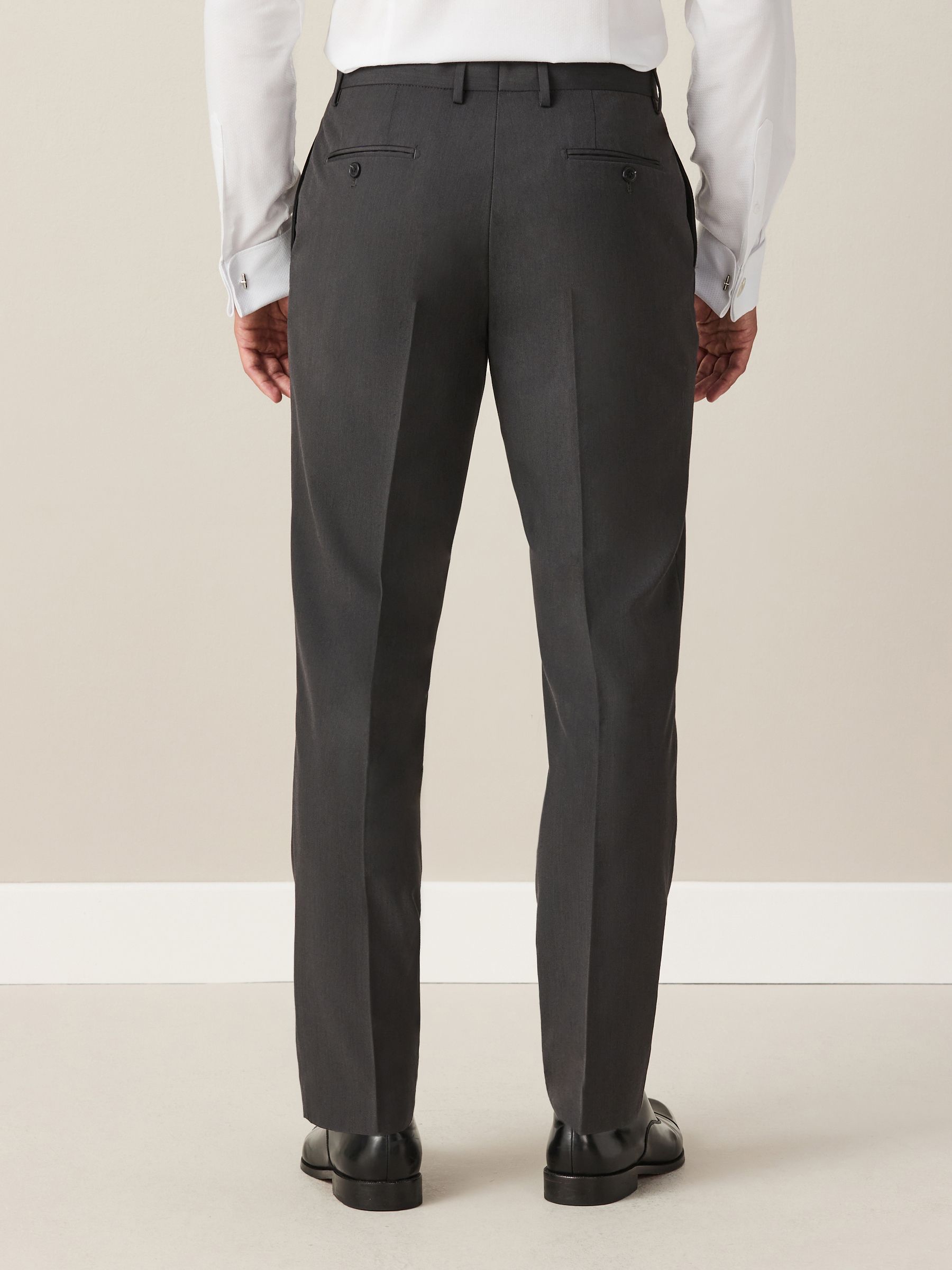 Buy Charcoal Grey Slim Fit Suit Trousers from Next USA