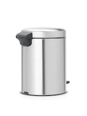 Brabantia Matt Steel Fingerprint Proof NewIcon 5L Pedal Bin - Image 4 of 5