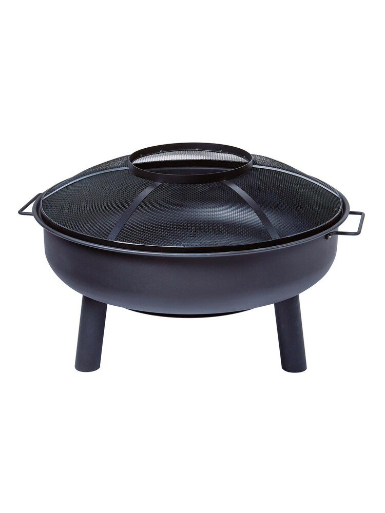 Premier Decorations Ltd Black Garden Metal Fire Pit - Image 2 of 2
