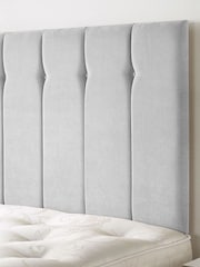 Aspire Furniture Silver Grey Amberley Headboard - Image 2 of 2