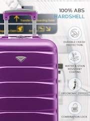 Flight Knight Hard Shell ABS Easyjet Size Cabin Carry On Case - Image 4 of 7