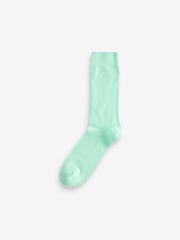 Bright Multi 8 Pack Embroidered Lasting Fresh Socks - Image 6 of 11