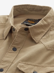Natural Twin Pocket Textured Long Sleeve Shirt - Image 5 of 6