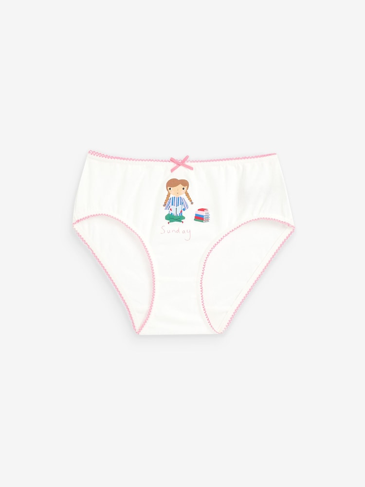White Days Of The Week Briefs 7 Pack (1.5-12yrs) - Image 3 of 10
