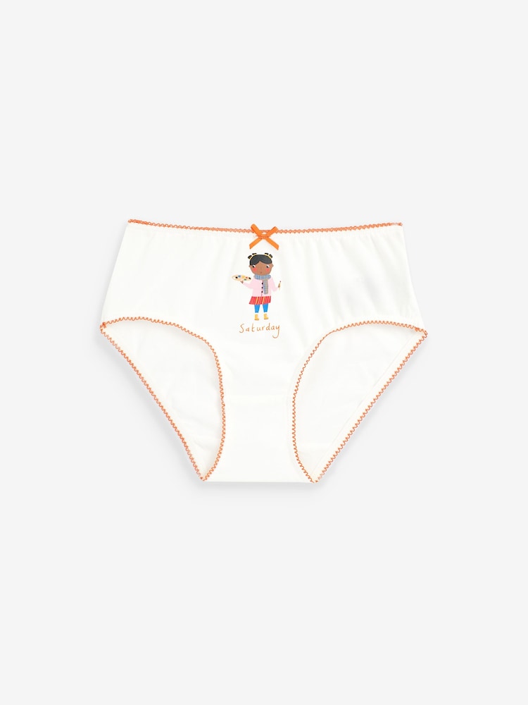 White Days Of The Week Briefs 7 Pack (1.5-12yrs) - Image 7 of 10