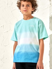 Angel & Rocket 100% Cotton Brad Ombre Tie Dye T-Shirt - Image 2 of 5