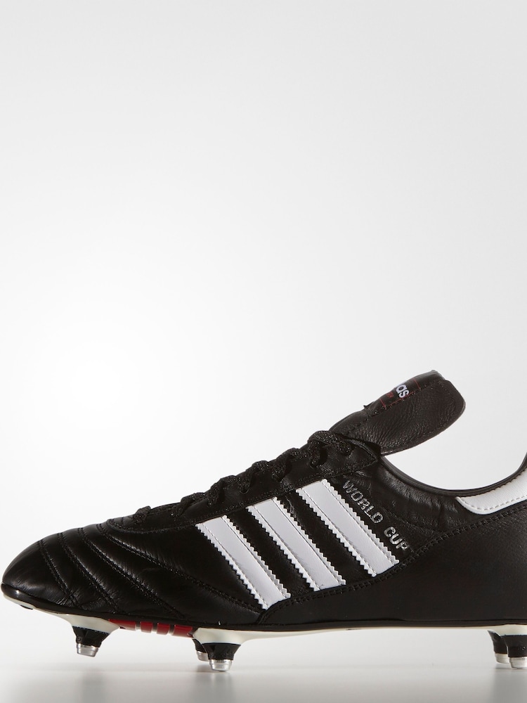adidas Black/White World Cup Football Boots - Image 1 of 4