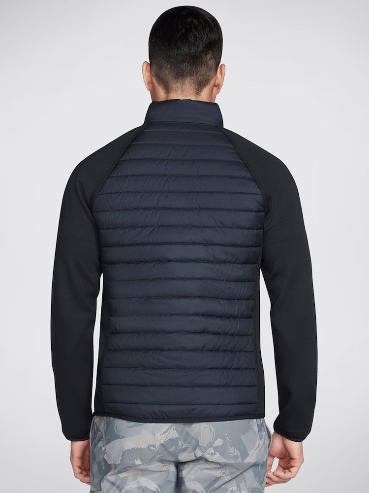 Crno - Skechers Go Shield Hybrid Jacket 2.0 - Slika 2 od 3