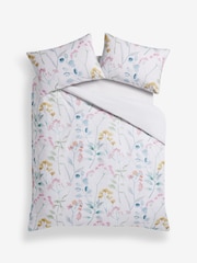 Pastel Isla Watercolour Floral 100% Cotton Duvet Cover and Pillowcase Set - Image 3 of 3