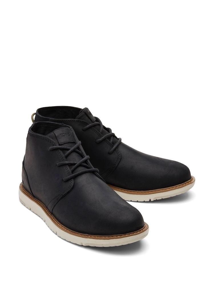 TOMS Navi Leather Mid Boots - Image 2 of 5