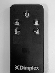 Dimplex Matt Black Evandale Electric Stove Fireplace - Image 8 of 9