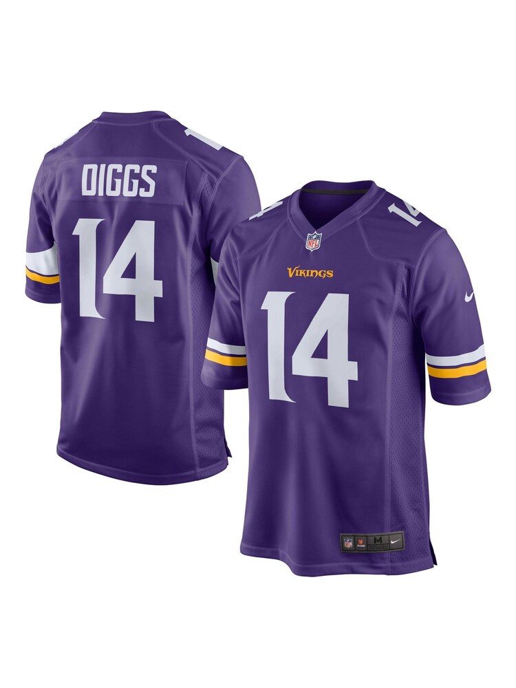Nike Purple NFL Minnesota Vikings Home Game Jersey - Stefon Diggs - Image 1 of 1