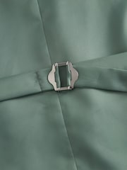 Grey Textured Suit Waistcoat - Image 6 of 8