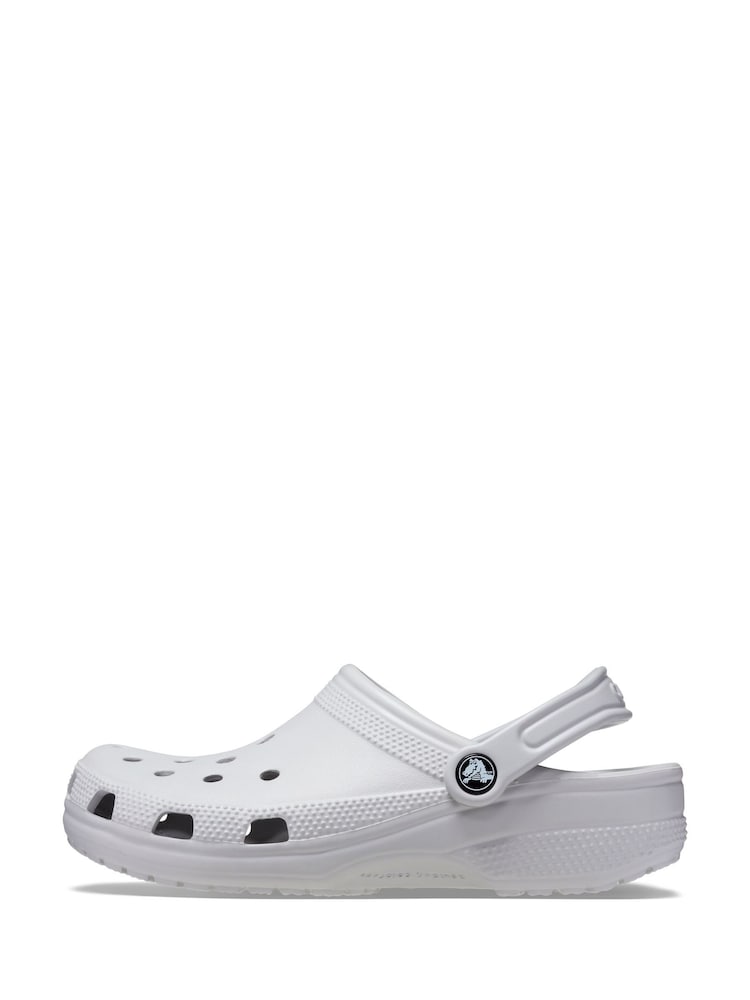 Crocs Atmosphere Grey Adults Classic Clogs - Image 2 of 7