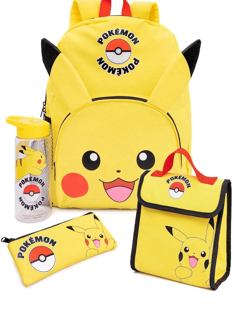 Vanilla Underground Yellow Pokémon 4 Piece Back To School Set - Image 2 of 6