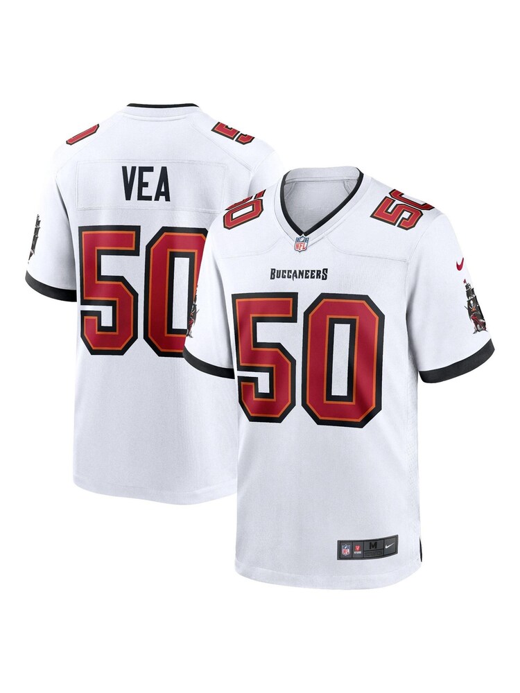 Nike White NFL Tampa Bay Buccaneers Game Road Jersey - Vita Vea - Image 1 of 3