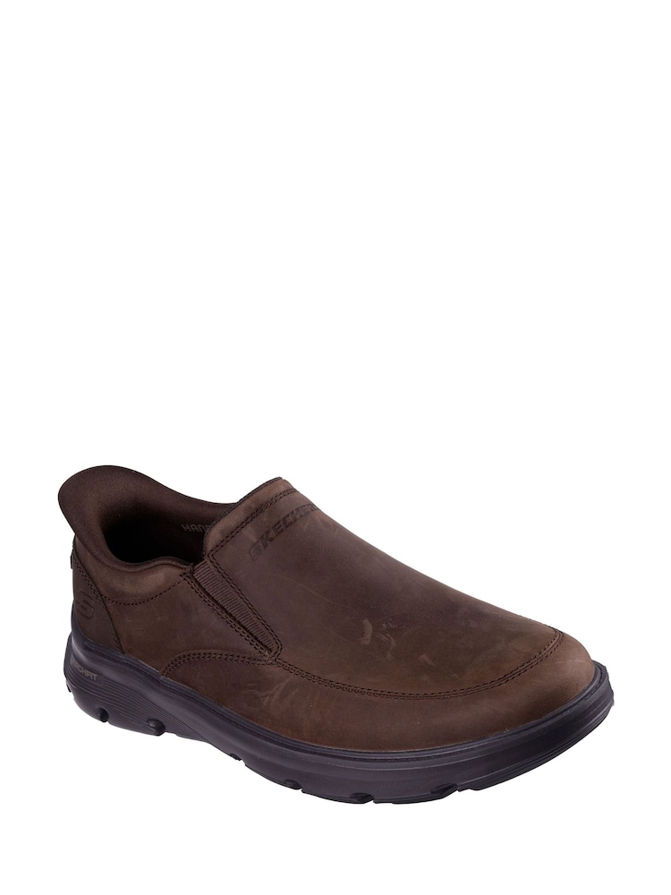 Skechers Brown Arch Fit Garza Umar Shoes - Image 2 of 3 Skechers Brown Arch Fit Garza Umar Shoes - Image 2 of 3