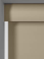 Natural Plain Blackout Made to Measure Blackout Roller Blind - Image 4 of 6