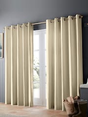 Emily Bond Gold Oscar Stripe Made to Measure Curtains - Image 2 of 9